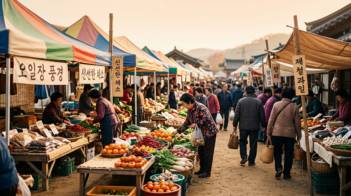 음성읍 5일장 안내